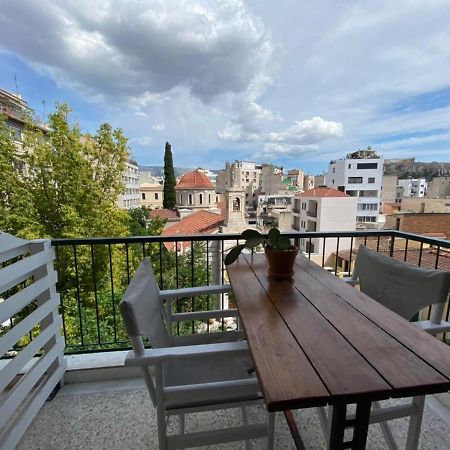 Apartamento Mosaics Aprtm In Monastiraki With Acropolis View Atenas Exterior foto